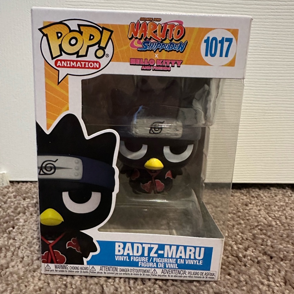 Funko Pop! Animation Badtz-Maru Black and Yellow Vinyl Figure